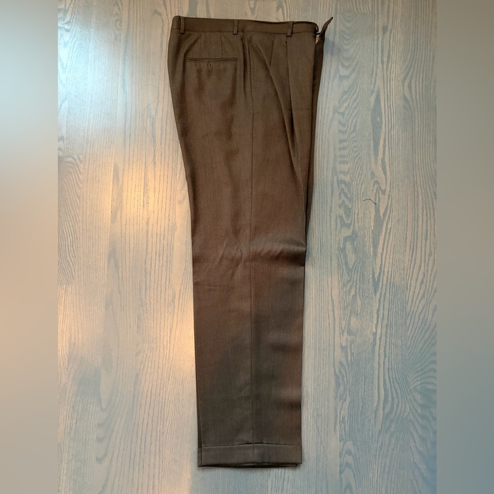 Joseph Abboud Dark Brown Dress Pants